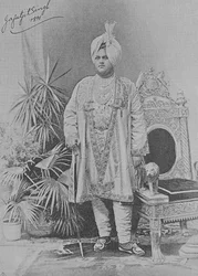 Jagatjit Singh de Kapurthala, 1891